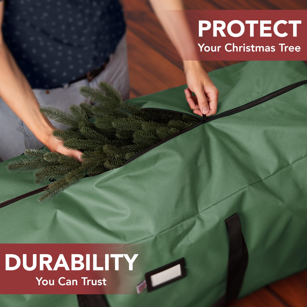 Cheer Christmas Tree Storage Bag Waterproof 9ft Green