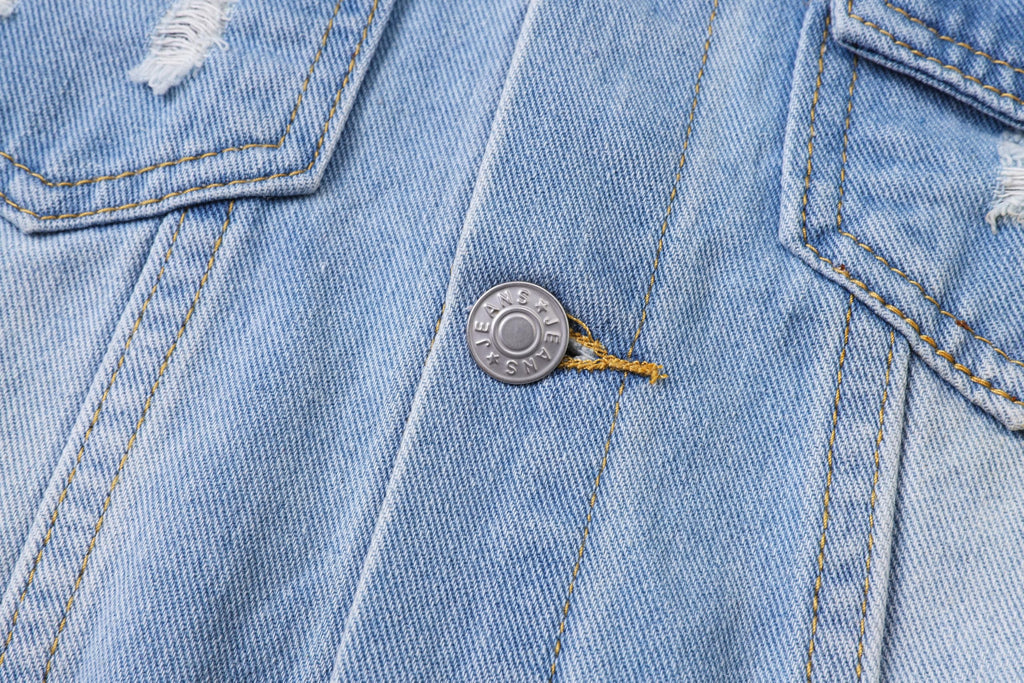 Toddler Boys Girls Jean Jacket,Mid-Blue