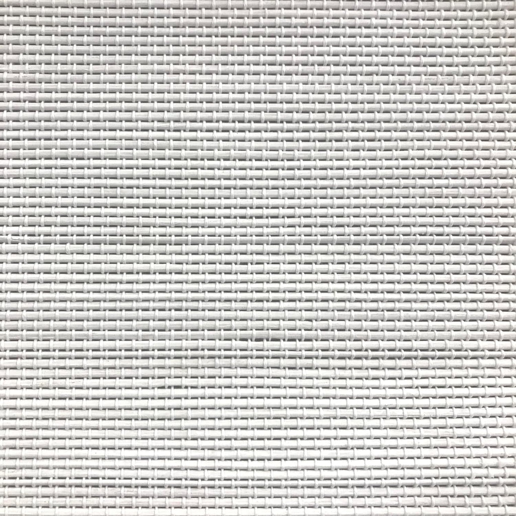Cordless Woven Wood Roman Shades, 34W x 60H, Bamboo Mesh White, Sizes 20-72 Wide and 24-72 High