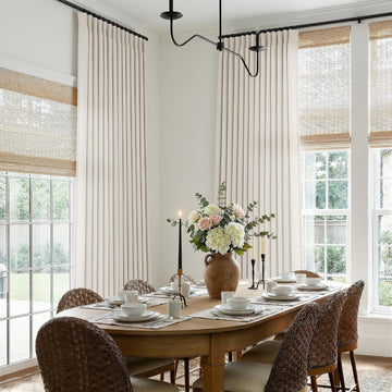 Natural 112 Inch Pinch Pleated Semi Sheer Curtains 2 Panels Set for Sliding Glass Doors, Memory Shape Pleat Thick