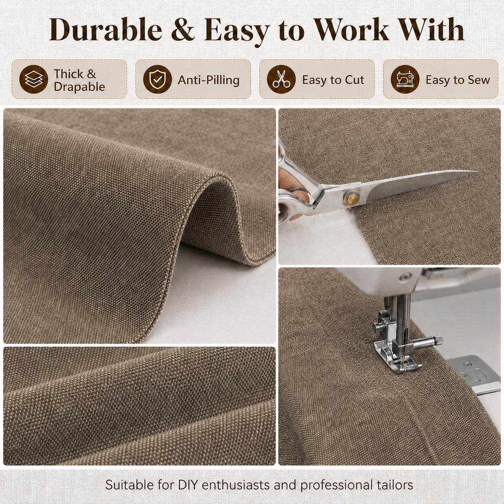 Mini Chenille Fabric by the Yard, 57-Inch Wide
