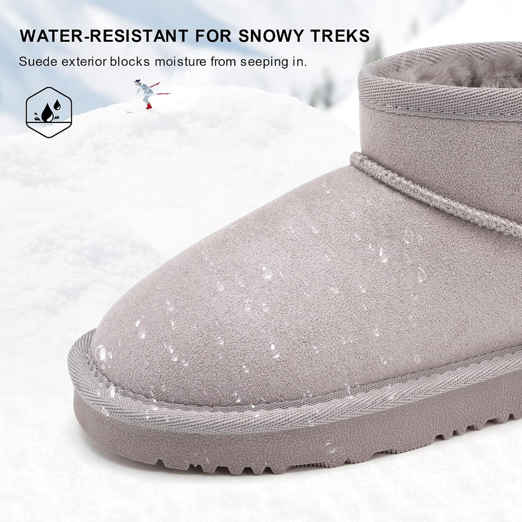 Kids Snow Boots Girls Boys Winter Ankle Boots