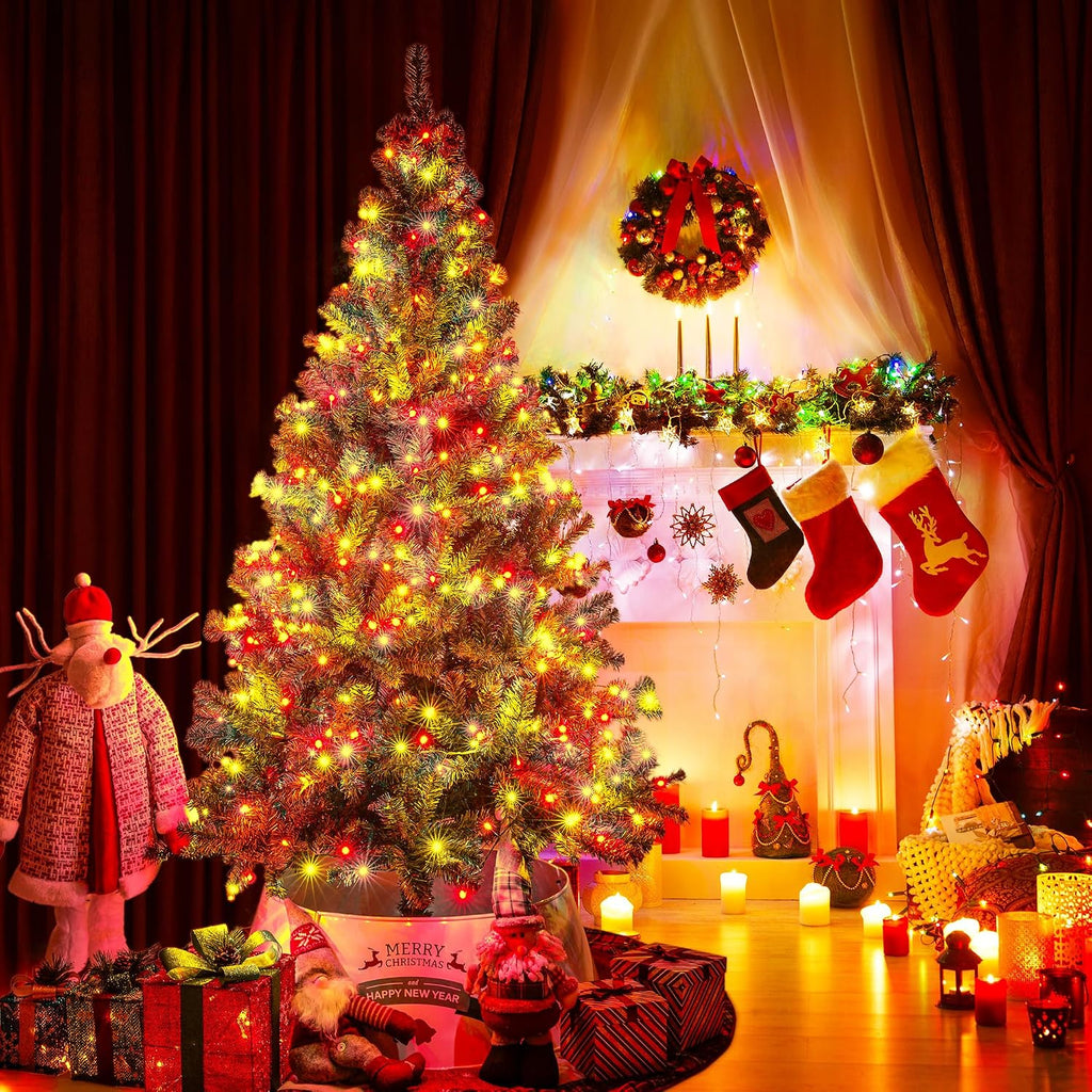 4Ft Premium Artificial Christmas Tree with 240 LED Multicolor