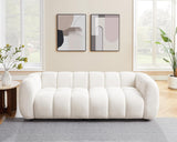 VANOMi 88" Oversized Boucle Sofa, Modern Upholstered Tufted Cloud Couch