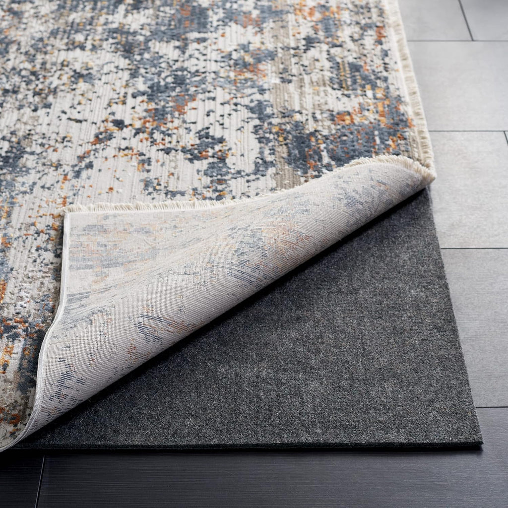 Dual Surface Rug Pad - 2' x 14' Runner, 1/4" Thick, Felt + Rubber, Non-Slip & Durable Design for Hard Floors &
