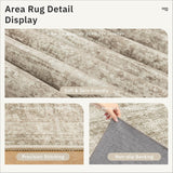 Runner Rug 2'6" x 10' Washable Non-Slip Runner Rugs for Kitchen Bathroom Laundry Room Vintage Ultra 