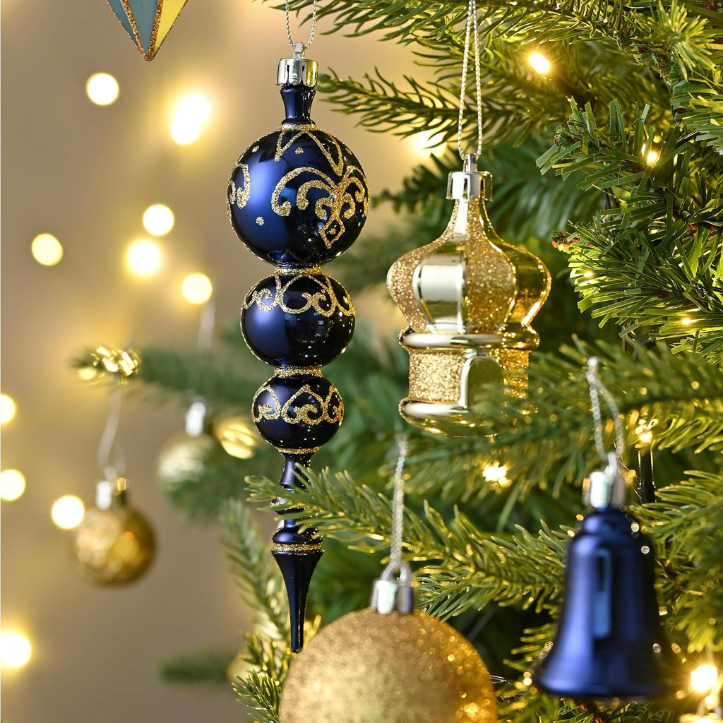 Christmas Tree Decorations Ball Ornaments Set - Set of 108