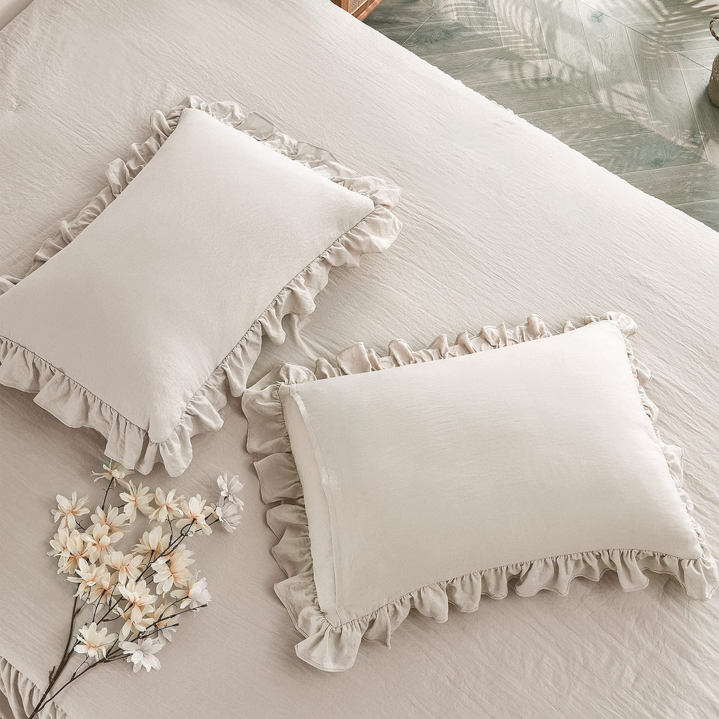 Home Bedding Bedspread Set Quilt - Farmhouse Bedspread Summer Coverlet Bed Spreads, Lightweight Quilt Chic Vintage