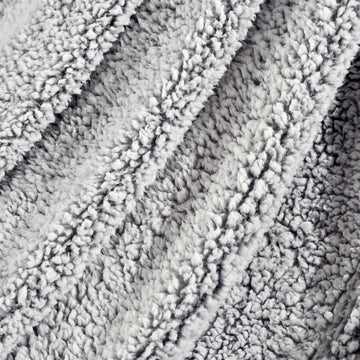 Tassel Fringe Throw Blanket, 60" x 50", Gray