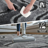 Noahas Large Fluffy 6x9 Area Rugs for Living Room Bedroom,Plush Grey Thick Shag Throw Rug,Big Soft Shaggy Bedside