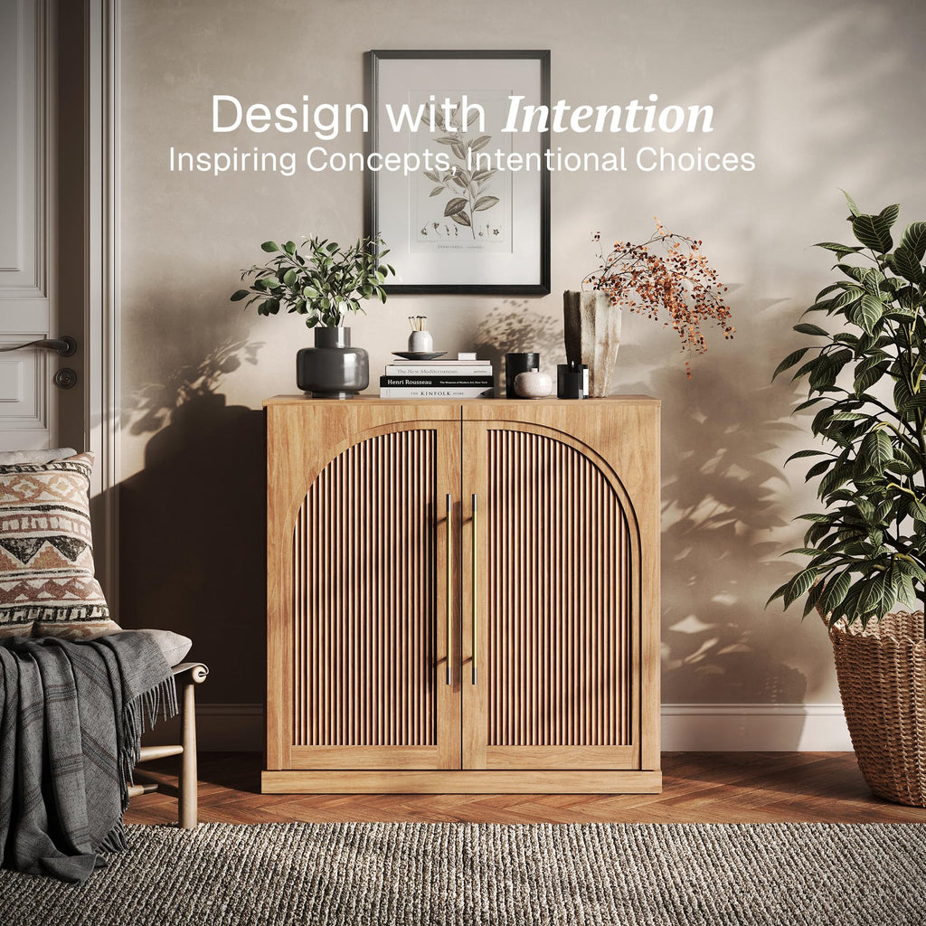 Jagger Sideboard Buffet Cabinet - Camel