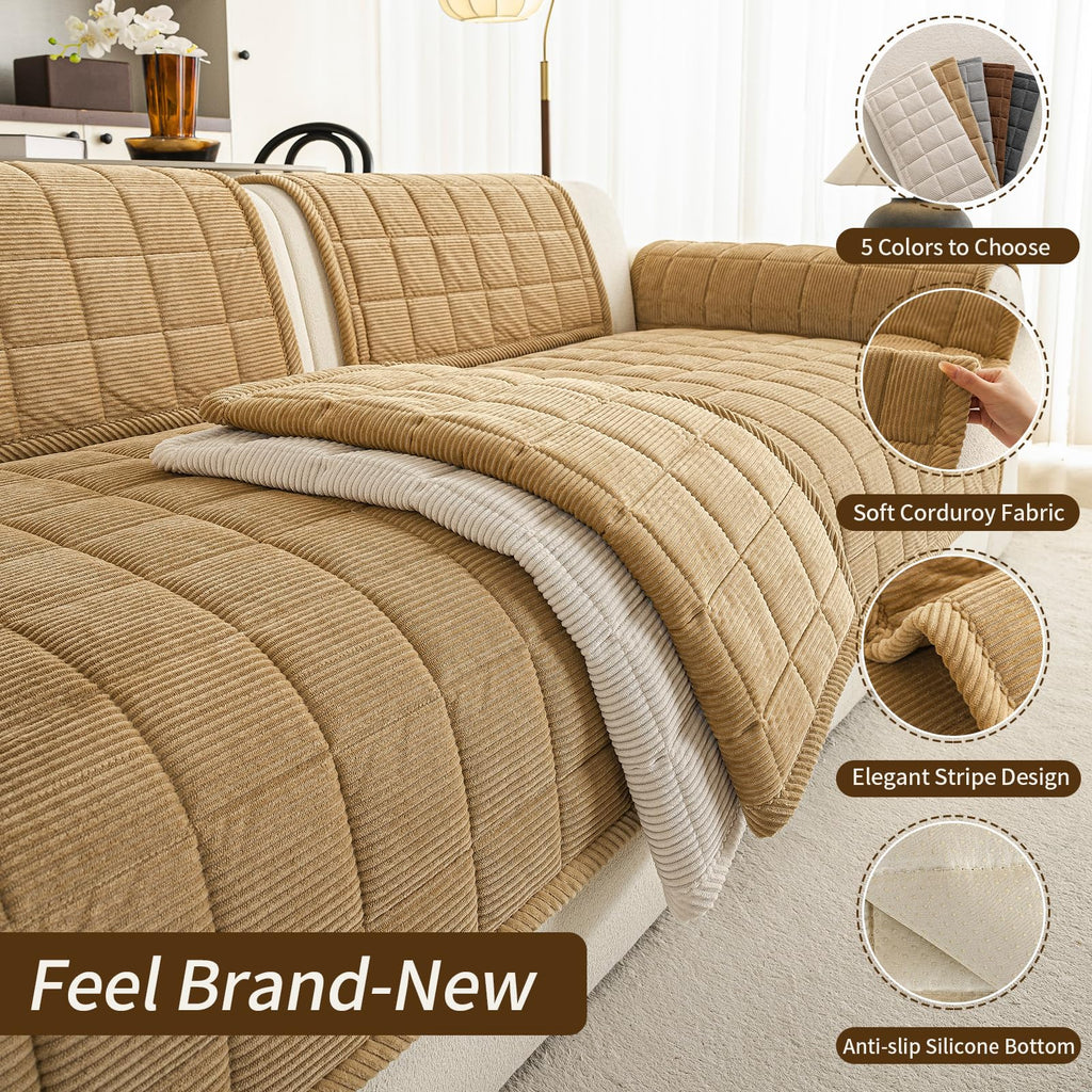 Couch Covers for Sectional Sofa, L Shaped Modular Couch Cover