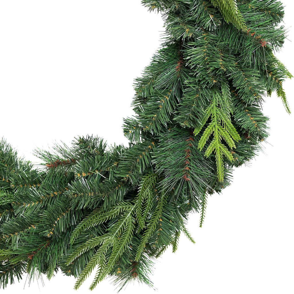 Cedar and Pine Artificial Christmas Wreath - 36" - Unlit