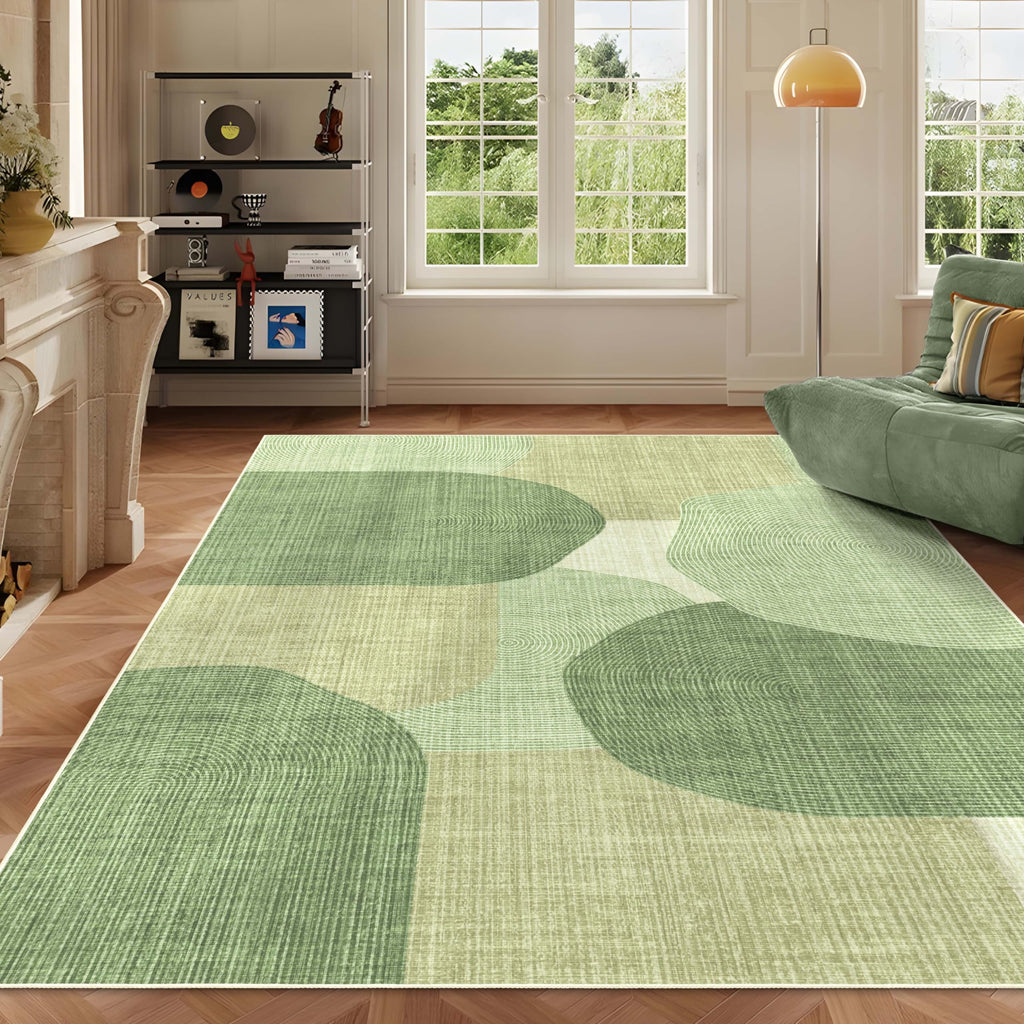 Large Area Rugs Mid Century Modern Washable