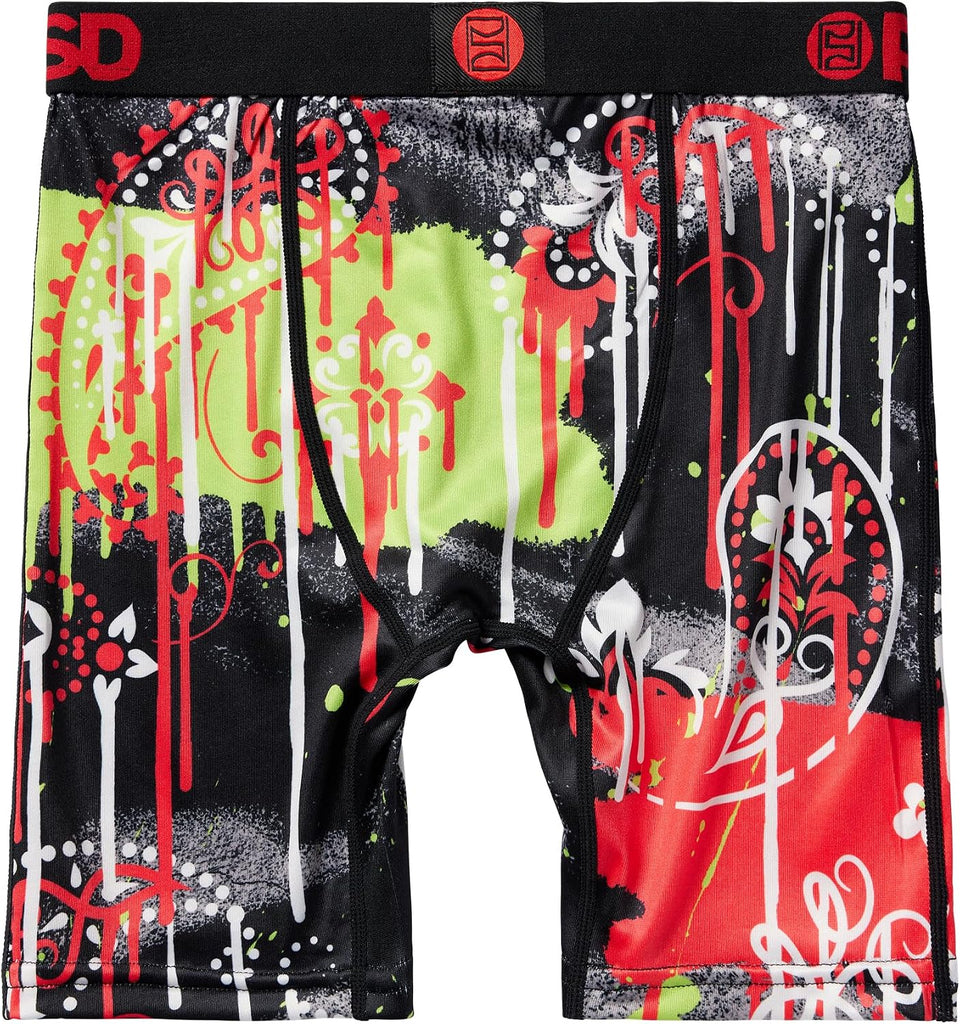 Youth Boys Underwear Money Graphic Print Boxer Briefs, Packs & Singles