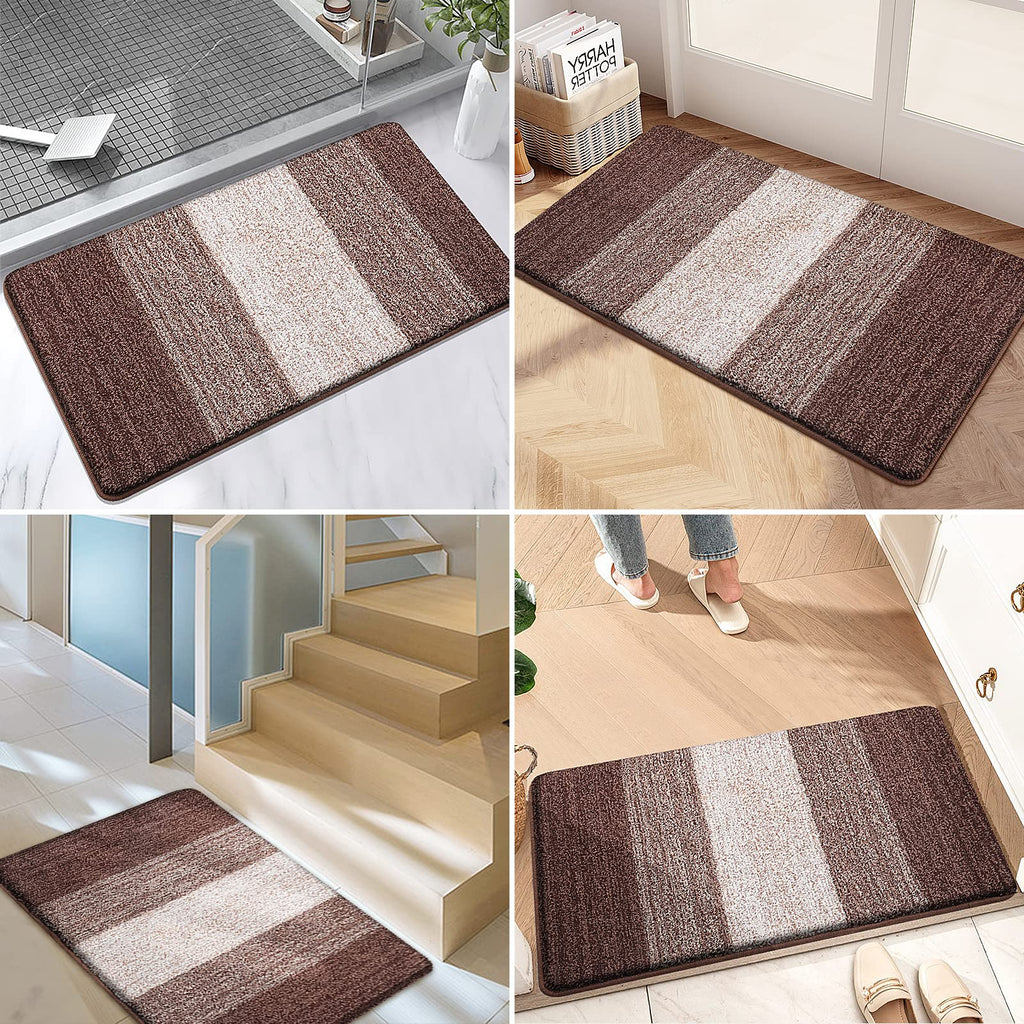 Indoor Outdoor Door Mat, 30x27 Non-Slip Dirt Trapper Doormats