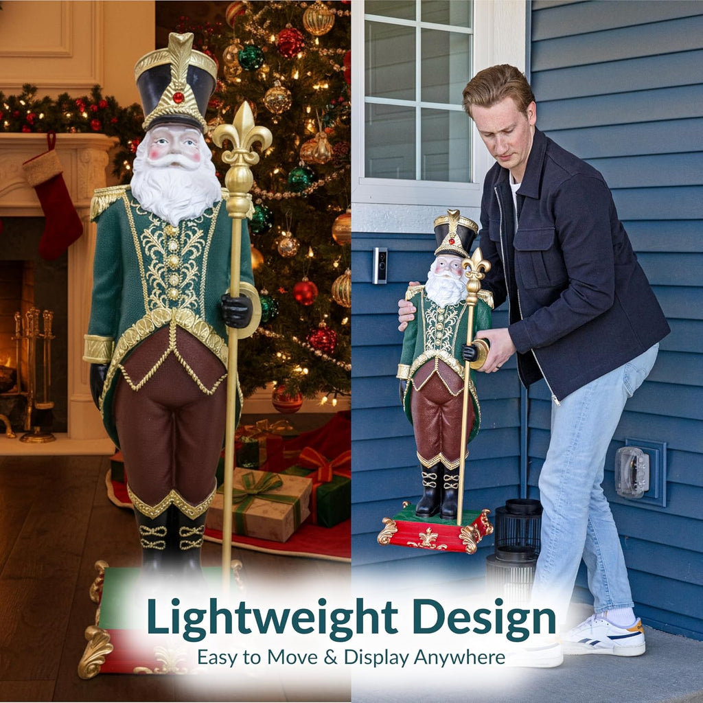 3ft Guardian of the North Pole, Santa Christmas Nutcracker Statue