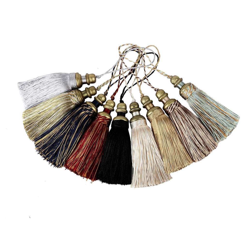 Tassel Key Tassel with Loops Decoration - 2 Pack