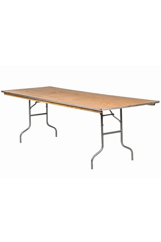 Rectangle Heavy Duty Plywood Folding Table
