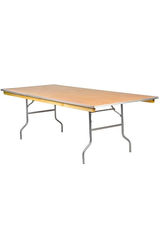 Rectangle Plywood Folding Table