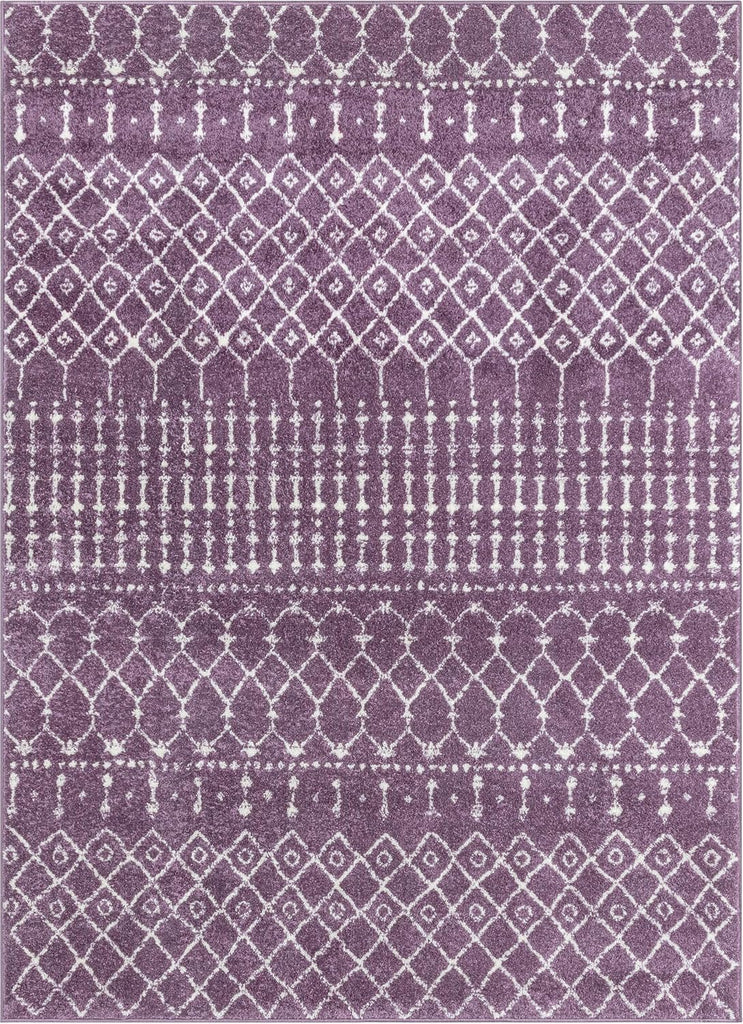 Colette Moroccan Trellis Blush 5'3" x 7' Area Rug