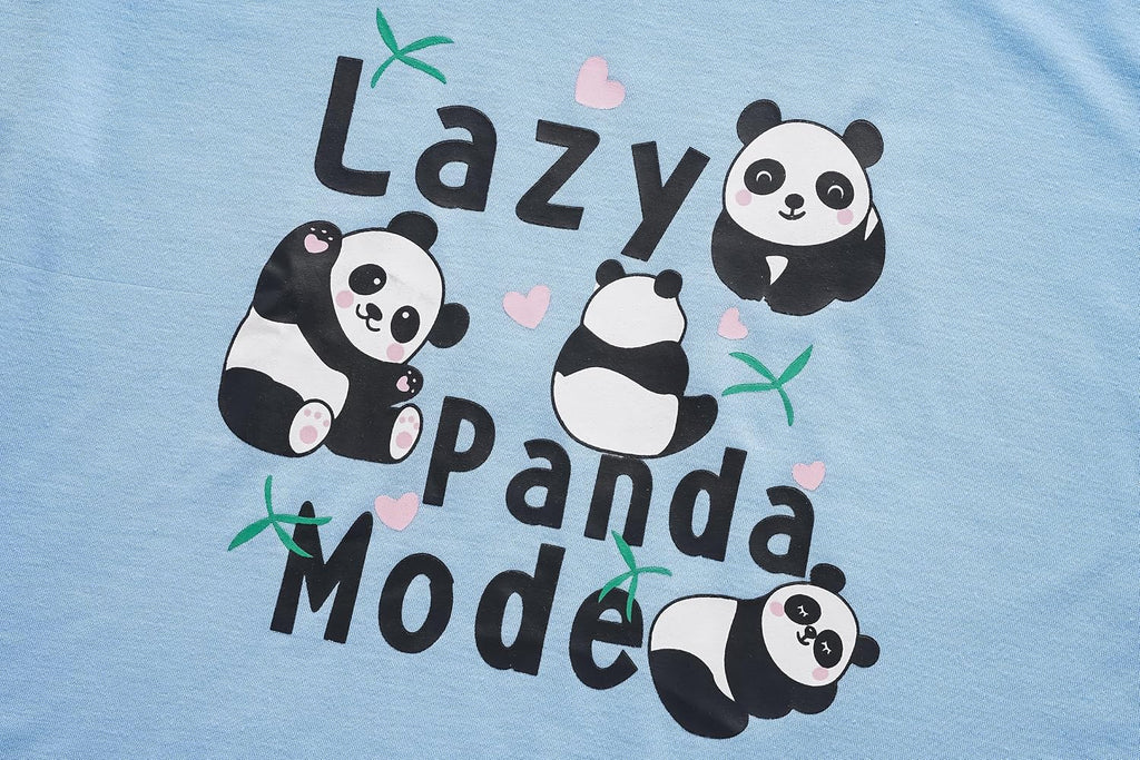 Girls Cotton Blend Pajama Sets Long Sleeve Long Pants Sleepwear PJS