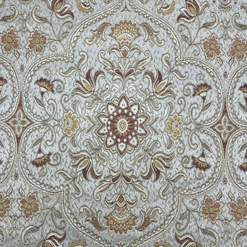 Moroccan Ornate Design Luxurious Classic Fabric for Upholstery, Window Treatments, Craft Projects - Width 54 inches