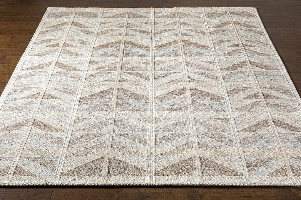 Livabliss SCD2300 Scandi Bohemian, Transitional 2' x 3' Area Rug - Tan, Black, Medium Gray