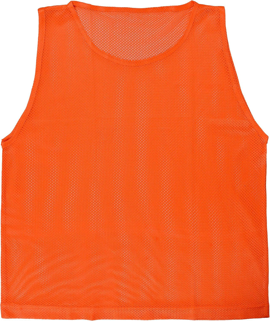 Pinnies (Set of 12/24 Practice Vests) Youth Pinnies, Pennies for Sports Youth, and Scrimmage Vests