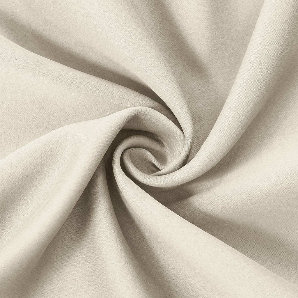 Light Beige Thermal Blackout Curtains/40 x 72 Inch/Set of 2 Panels Room Darkening Curtains