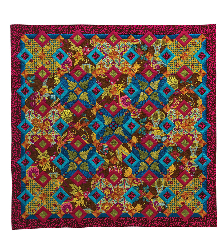 The Art of Mixing Textiles in Quilts: 14 Projects Using Wool, Silk, Cotton & Home Decor Fabrics