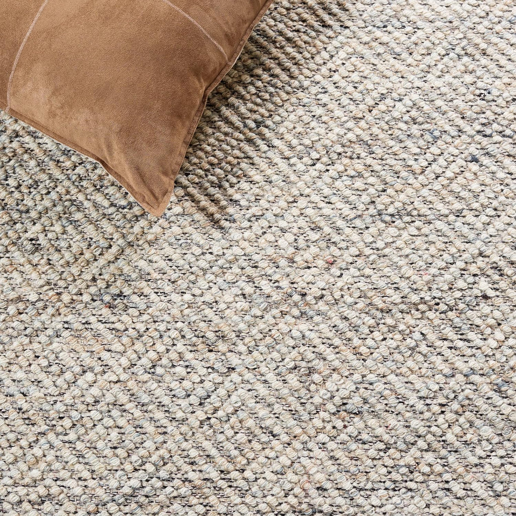 Natura Wool Area Rug 6'x9', Scandinavian Camel & Grey NAT503C