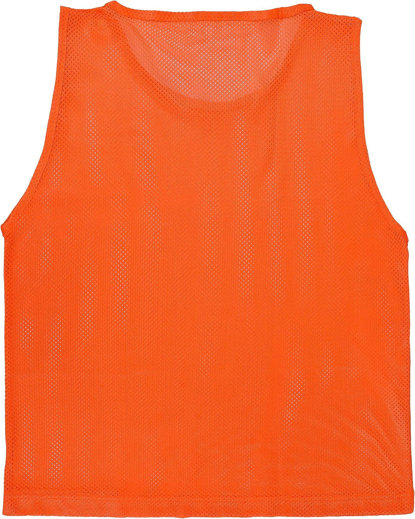 Pinnies (Set of 12/24 Practice Vests) Youth Pinnies, Pennies for Sports Youth, and Scrimmage Vests