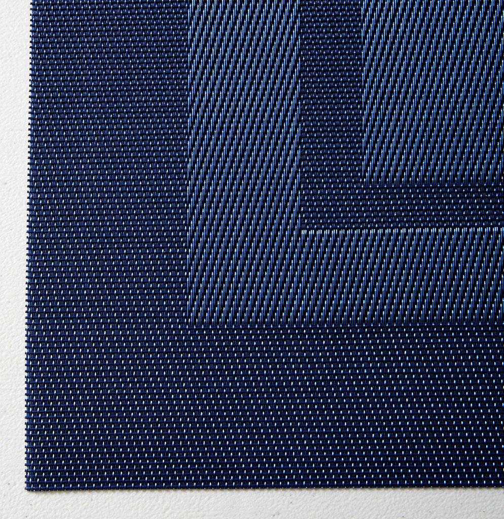Vinyl Tabletop Collection, Placemat Set, 13x17.25, Nautical Blue, 6 Piece