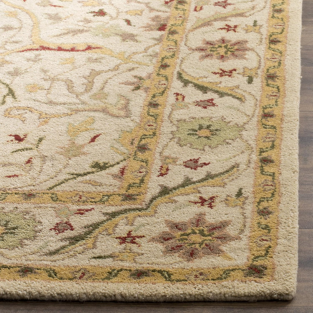 Antiquity 11' x 15' Ivory Handmade Traditional Oriental Premium Wool Area Rug