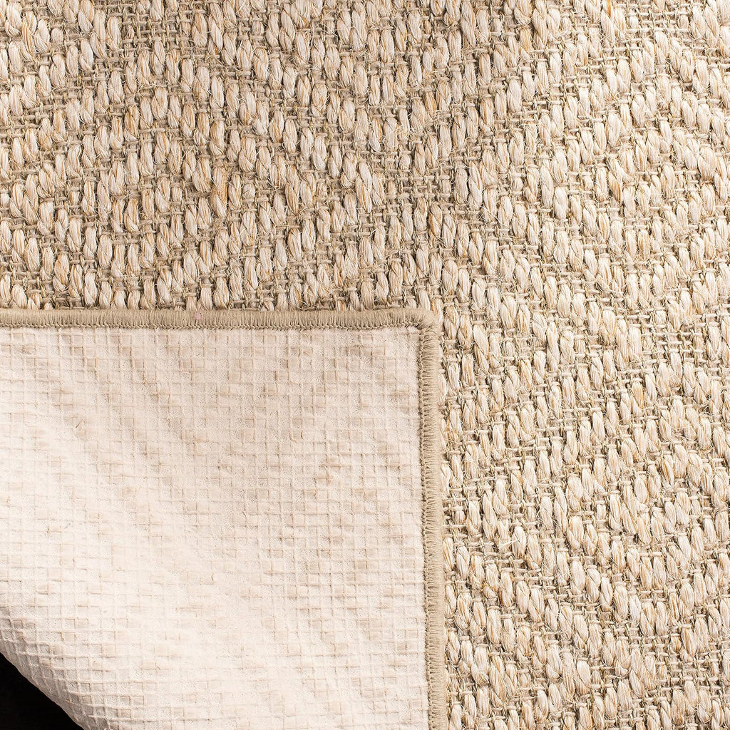 Palm Beach Collection Area Rug, Beige & Beige, Sisal Design, Non-Shedding & Easy Care, Ideal for High