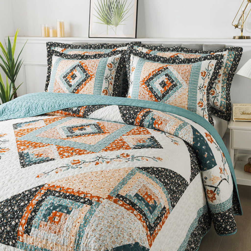 Cotton Quilt Sets, Lightweight Quilt Bedding Set