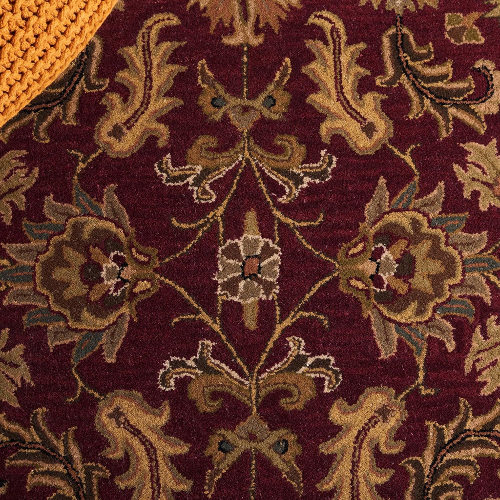 Heritage X-Large Area Rug - 12' x 15', Red & Black, Handmade Traditional Oriental Wool