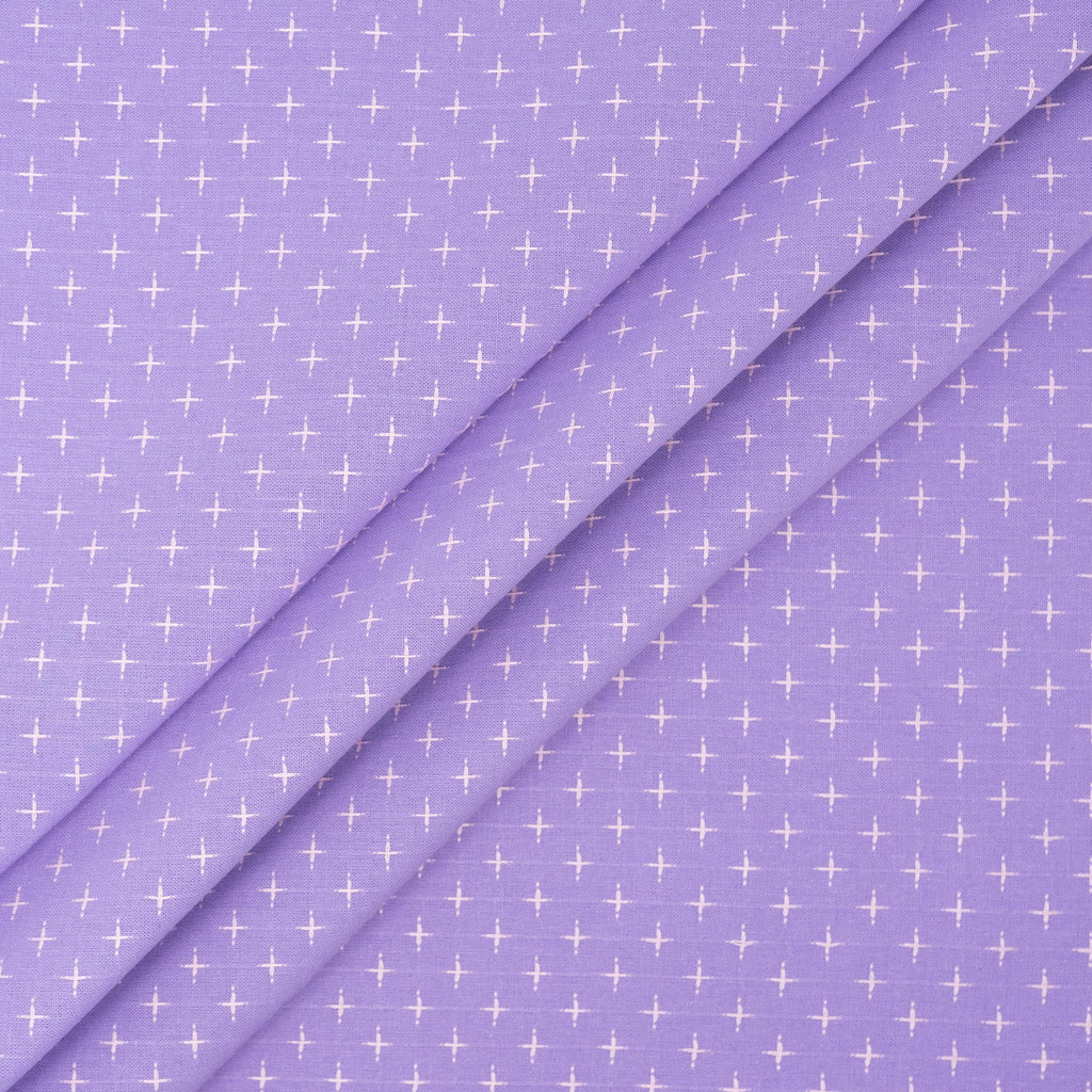 Fabric, 100% Cotton, Embroidery Fabric, Cut by The Yard, Purple