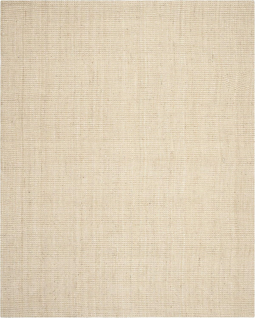 Natural Fiber Area Rug - 9' x 12', Ivory, Handmade Farmhouse Jute