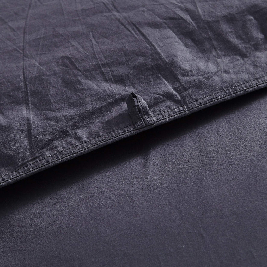 Luxurious Light Weight Goose Down Comforter Full Size Duvet Insert, Classic Gray, Premium Baffle Box, 1200 Thread