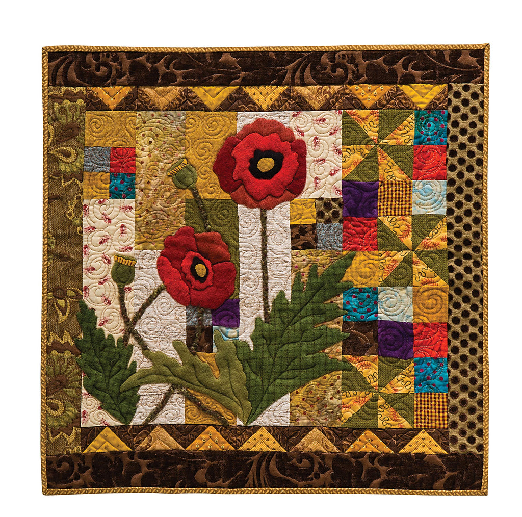 The Art of Mixing Textiles in Quilts: 14 Projects Using Wool, Silk, Cotton & Home Decor Fabrics