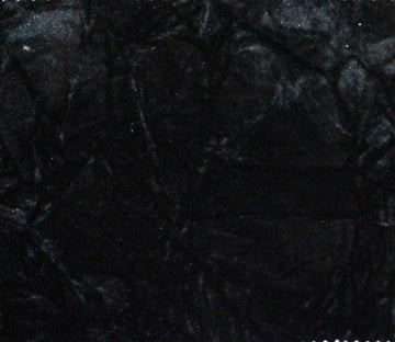Crushed Flocking Velvet Upholstery/Curtain Fabric 10 Colors 60" by The Yard (Black)