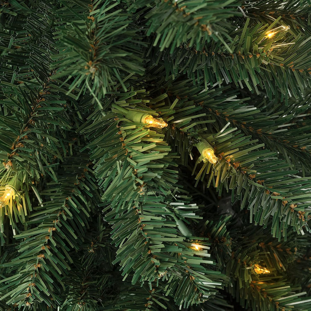 Vienna Prelit Slim Artificial Christmas Tree with Lights