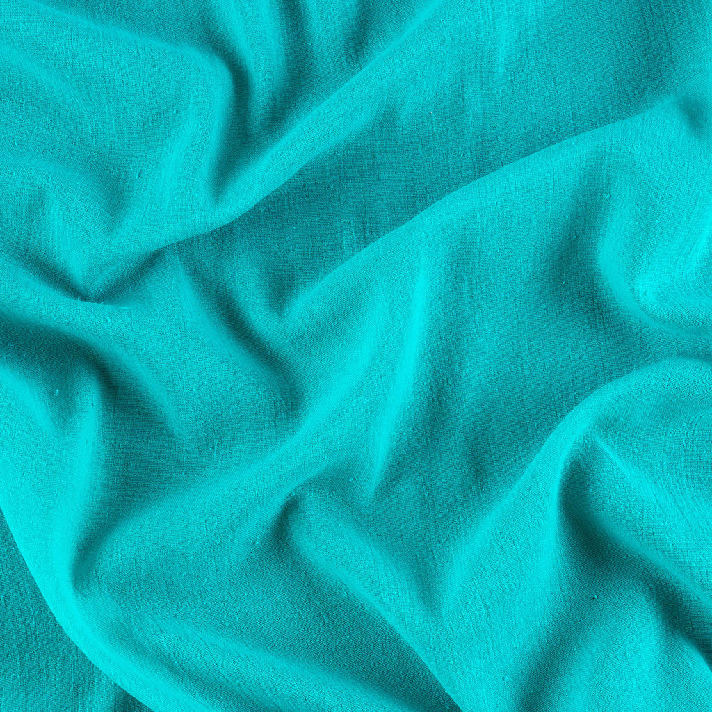 Island Breeze Gauze Jade Blue, Fabric by the Yard