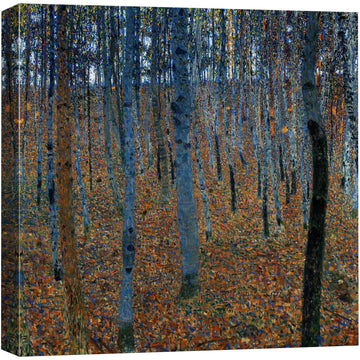 Canvas Print Wall Art Beech Grove by Gustav Klimt Historic Cultural Illustrations Fine Art Traditional Scenic