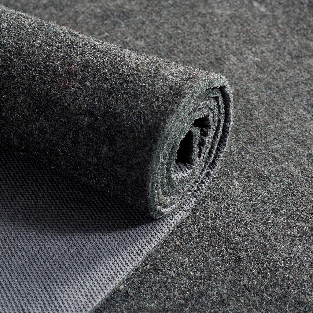 Dual Surface Rug Pad - 2' x 14' Runner, 1/4" Thick, Felt + Rubber, Non-Slip & Durable Design for Hard Floors &