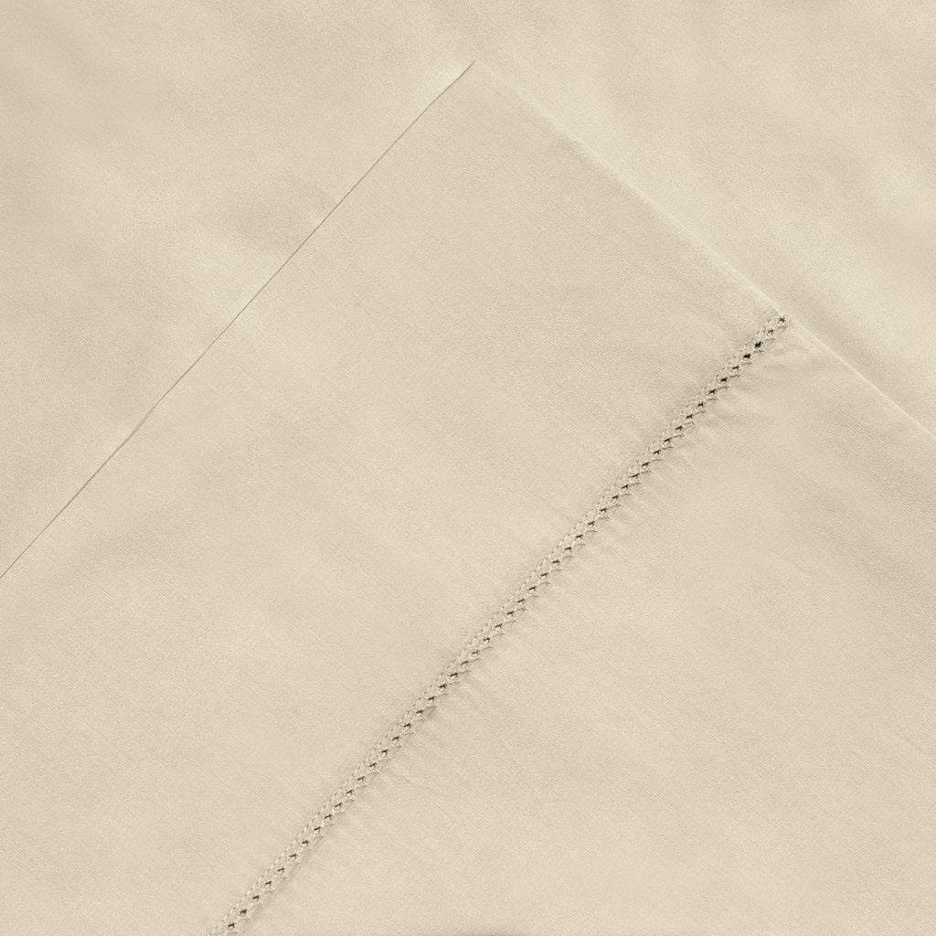 400 Thread Count Deep Pocket 100% Pima Cotton Sheet Set, Ivory, Twin