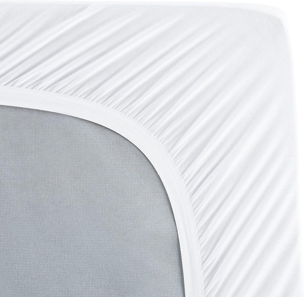 ComfortSure Quilted Cotton Pillowtop Mattress Pad, King | Breathable quilted mattress pad with pillowtop comfort and