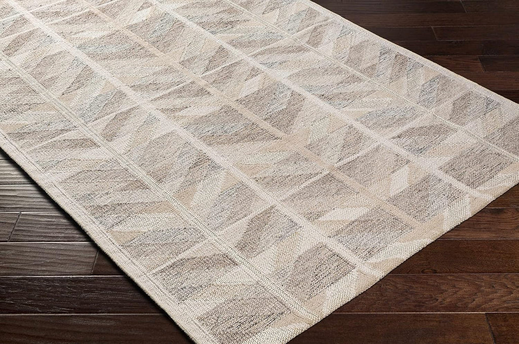 Livabliss SCD2300 Scandi Bohemian, Transitional 2' x 3' Area Rug - Tan, Black, Medium Gray